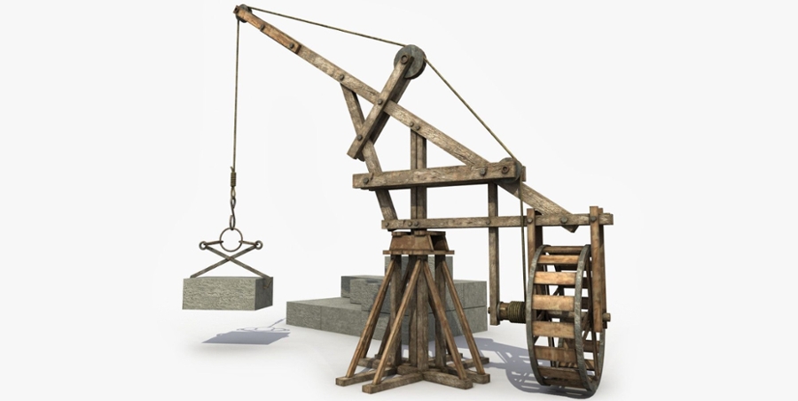 SIU Ancient Practices Archaeo-Engineering crane