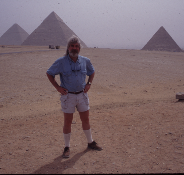 John Davey in Egypt